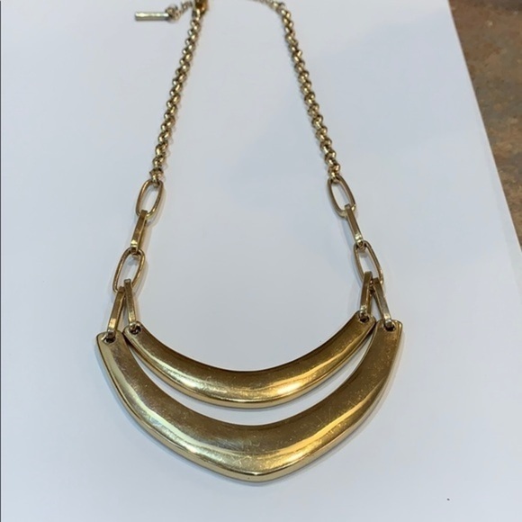 Kennith Cole gold tribal chunky chain statement - Picture 4 of 6